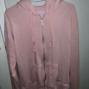 Time and Tru Dusty Rose Hoodie